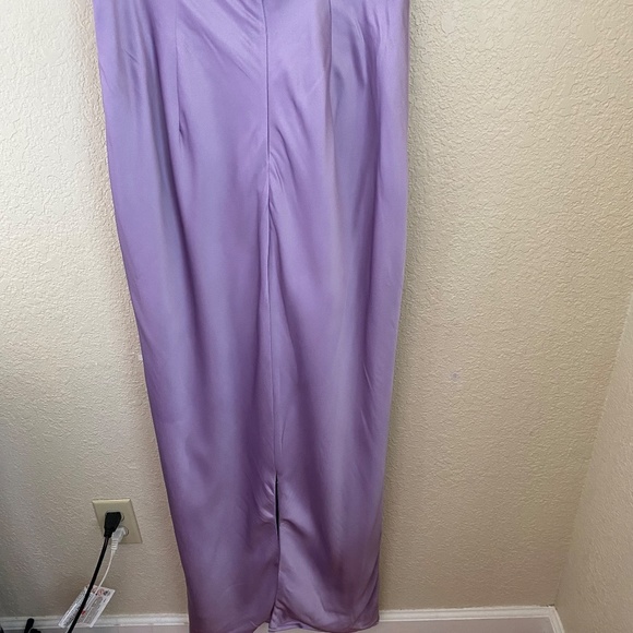 HOUSE OF CB Charmaine' Lavender purple Corset Maxi Dress NWOT size L - Picture 9 of 13